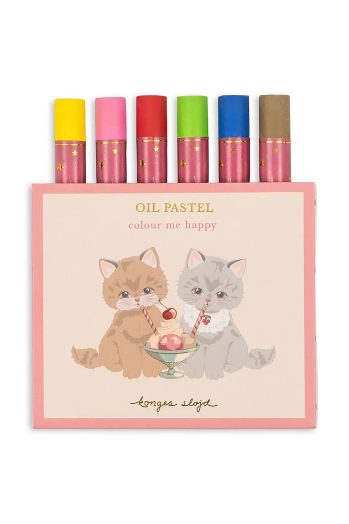 Zestaw zabawek dziecięcy LITTLE ARTIST SET Konges Sløjd KS105449.9BY2 różowy