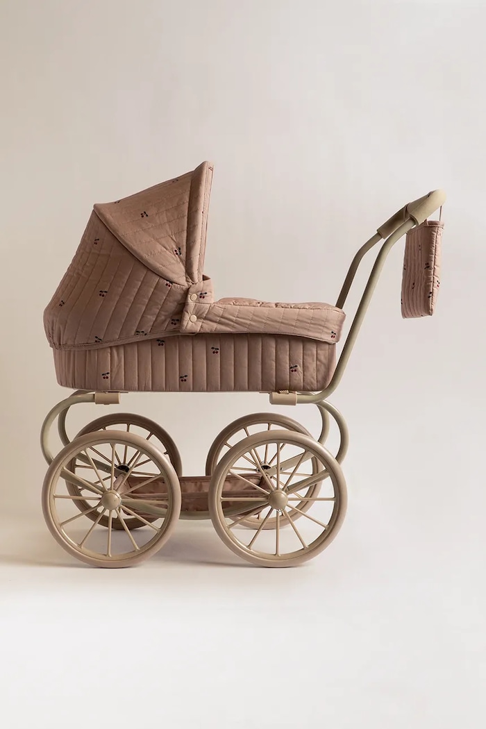 Konges Sløjd Количка за кукли за деца MINNIE DOLL PRAM KS105802.9BY2 розов AW26