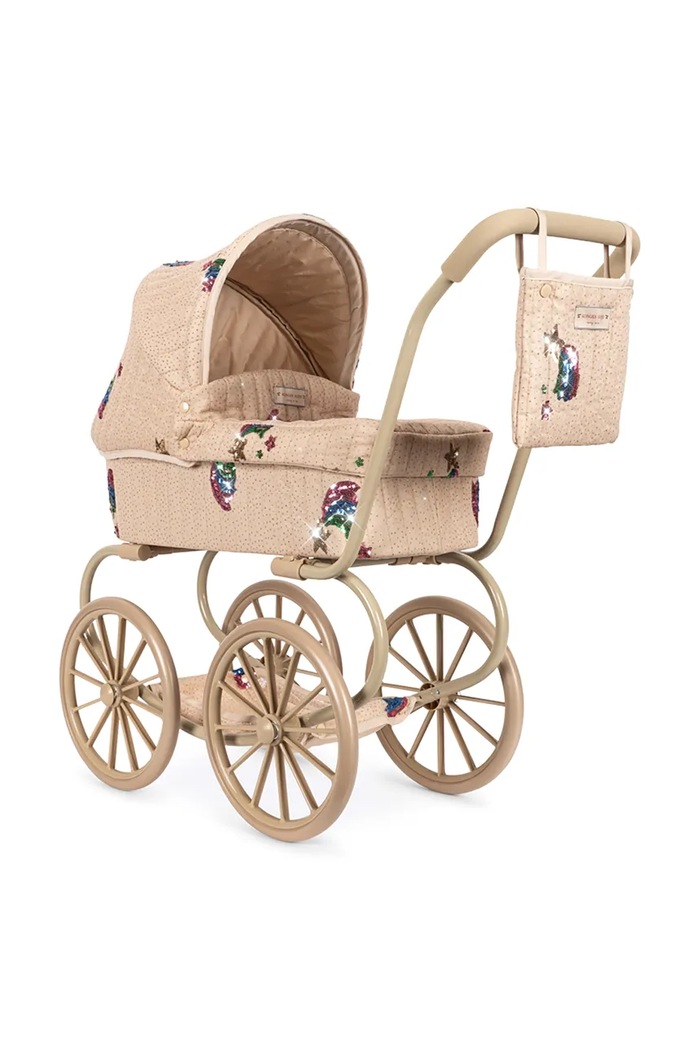 Konges Sløjd Καροτσάκι για κούκλες παιδικό MINNIE TULLE DOLL PRAM KS106300.9BY2 ροζ AW26