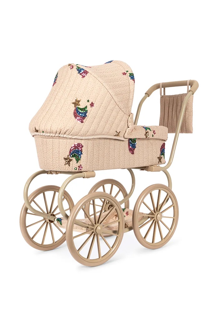 Καροτσάκι για κούκλες παιδικό MINNIE TULLE DOLL PRAM Konges Sløjd KS106300.9BY2 ροζ