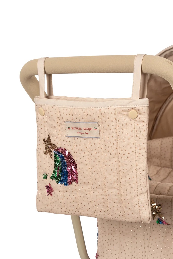 Καροτσάκι για κούκλες παιδικό MINNIE TULLE DOLL PRAM Konges Sløjd ροζ KS106300.9BY2