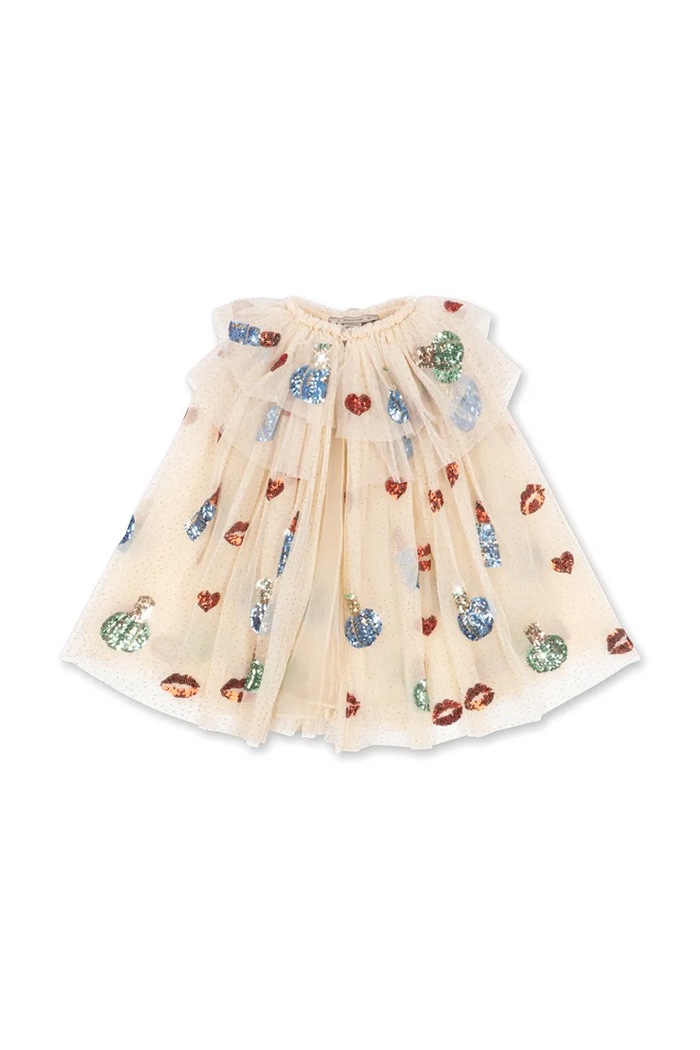Konges Sløjd Detské GLITTER FAIRY COSTUME KS106037.9BY2 béžová AW26