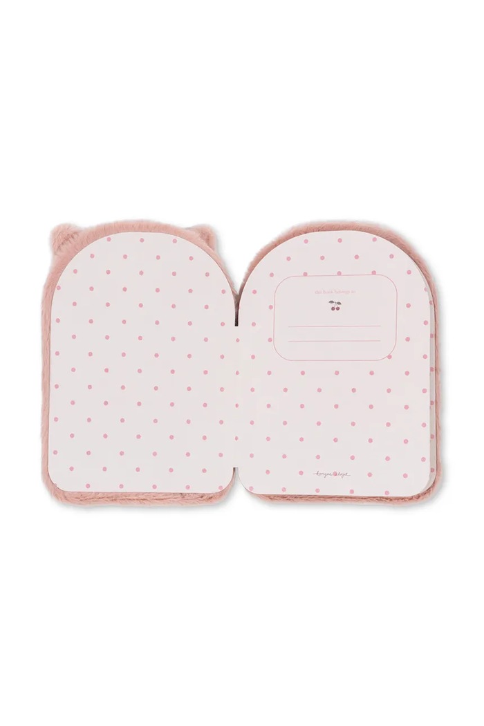 Detská kniha SOFT NOTEBOOK FSC Konges Sløjd KS106234.9BY2 ružová