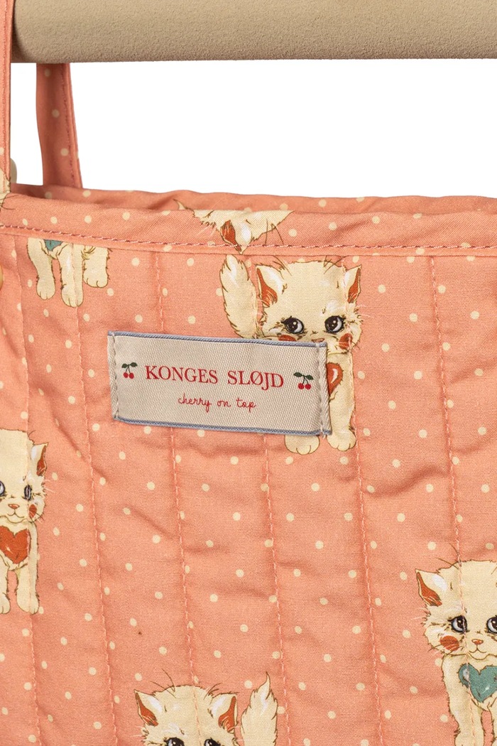 Wózek dla lalek dziecięcy bawełniany MINNIE DOLL PRAM Konges Sløjd pomarańczowy KS106167.9BY2