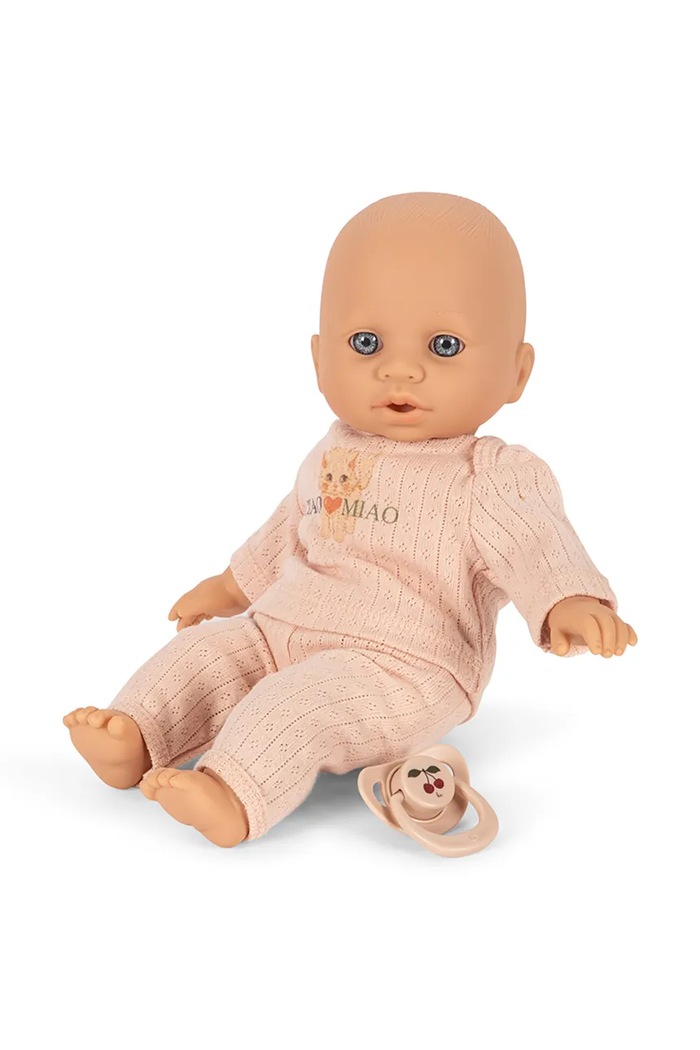 Konges Sløjd Zestaw zabawek dziecięcych CATTIE BABY DOLL WITH LIFT KS105939.9BY2 różowy AW26