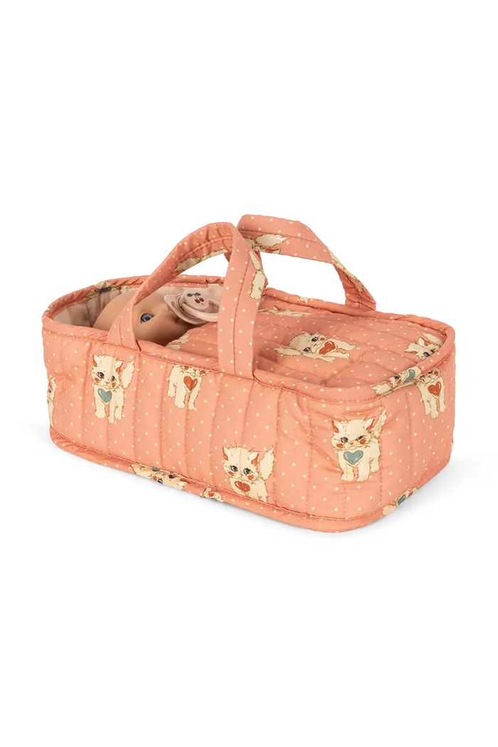 Zestaw zabawek dziecięcych CATTIE BABY DOLL WITH LIFT Konges Sløjd różowy KS105939.9BY2