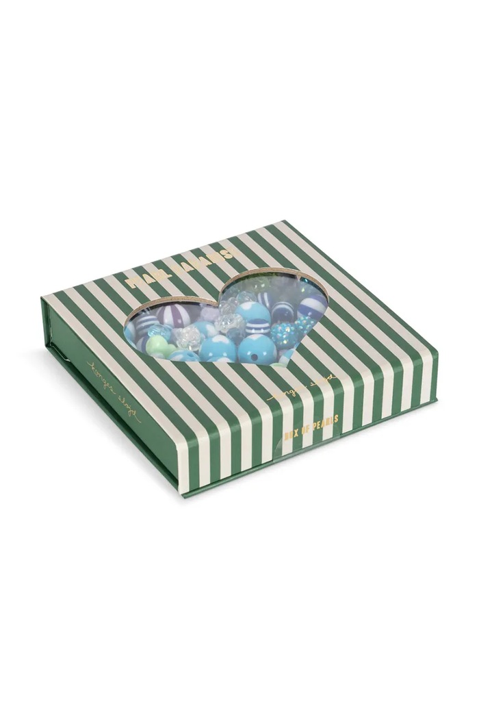 Konges Sløjd Zestaw do tworzenia biżuterii BOXES OF PEARLS niebieski KS103733.9BY2
