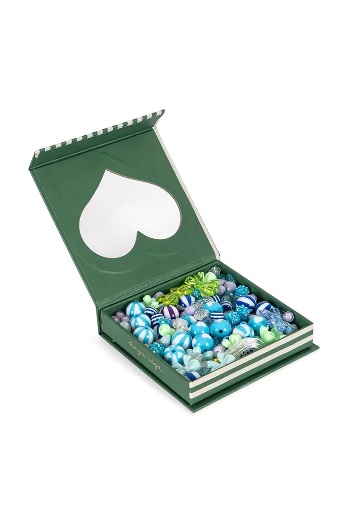 Konges Sløjd Zestaw do tworzenia biżuterii BOXES OF PEARLS KS103733.9BY2 niebieski AW26