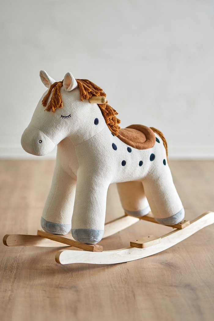 Bloomingville MINI Koń na biegunach dziecięcy Merlen Rocking Toy 82062144