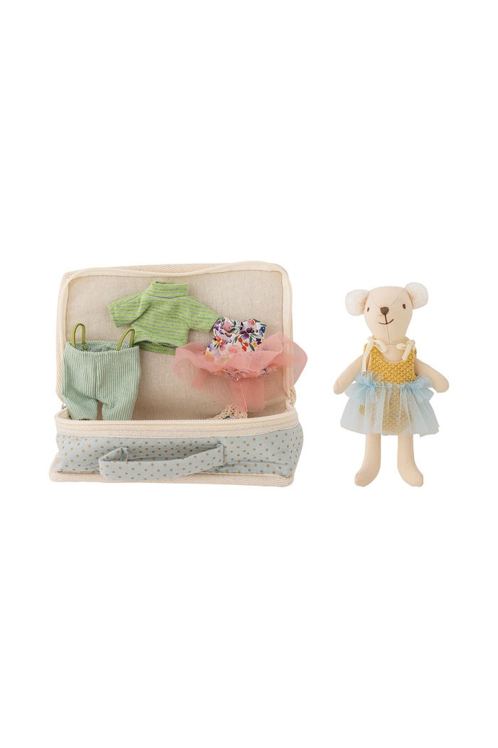 Bloomingville MINI Przytulanka dziecięca z bawełną Lara Doll 82064944 multicolor AW26