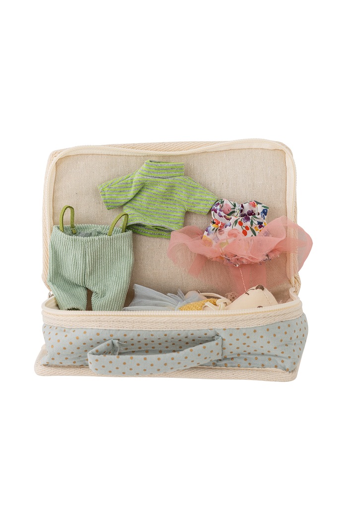 Chłopiec Bloomingville MINI Przytulanka dziecięca z bawełną Lara Doll 82064944 multicolor
