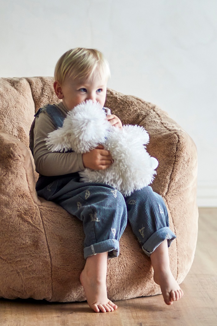 Przytulanka dziecięca Tito Soft toy Bloomingville MINI 82069591 biały