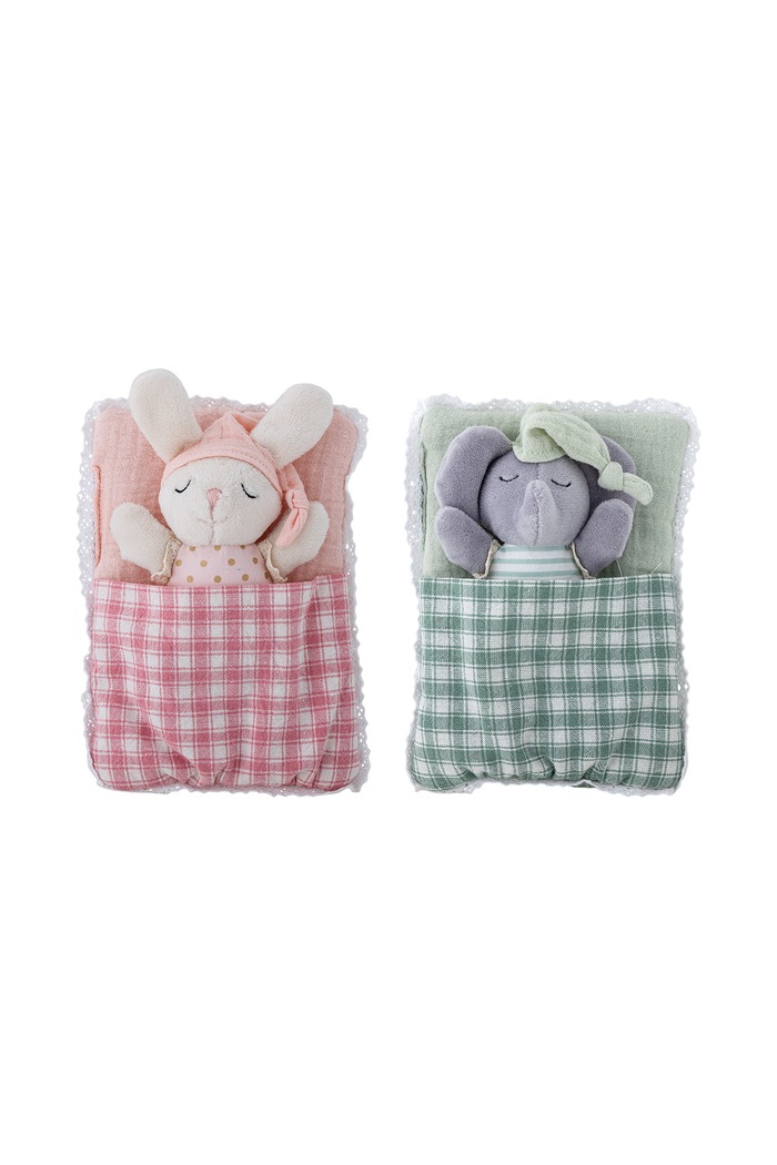 Bloomingville MINI Przytulanka dziecięca Elie Doll 82069592 multicolor AW26
