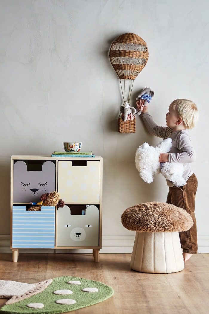 Chłopiec Bloomingville MINI Przytulanka dziecięca Tiko Doll 82069433 multicolor