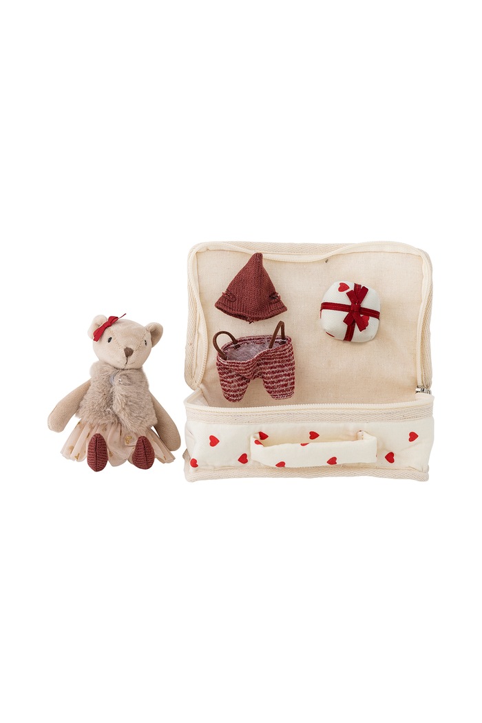 Bloomingville MINI Przytulanka dziecięca bawełniana Lara Doll 82069408 multicolor AW26