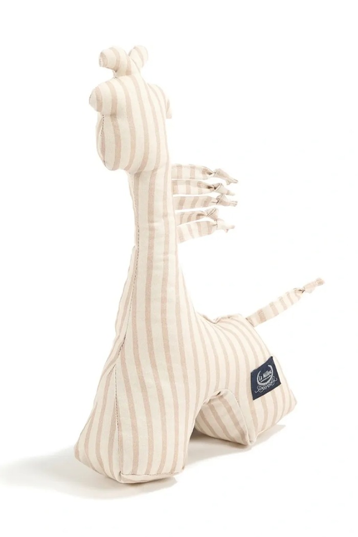 La Millou Grzechotka dziecięca STRIPES BEIGE 156259. beżowy AW26
