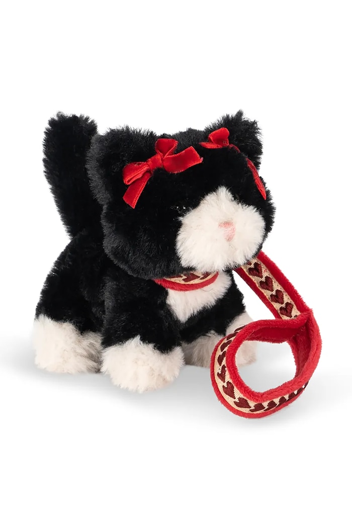 Konges Sløjd Zabawka pluszowa dziecięca PET KITTY KS107404.9BY2 czarny AW26