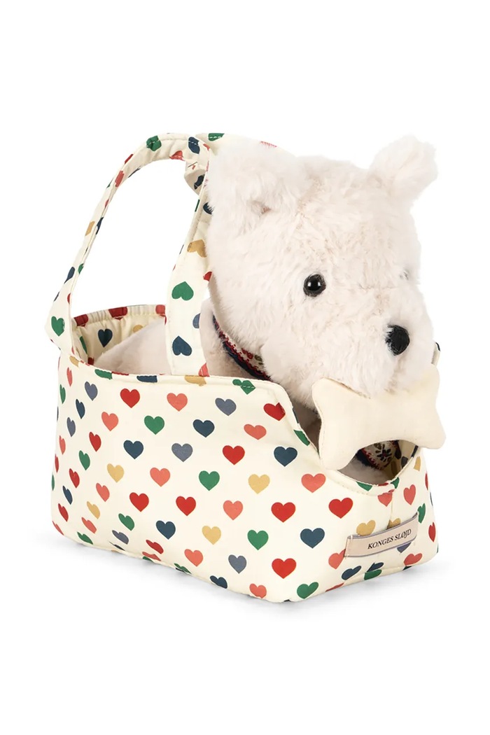 Konges Sløjd Zabawka pluszowa dziecięca TERRY PUPPY beżowy KS106618.9BY2