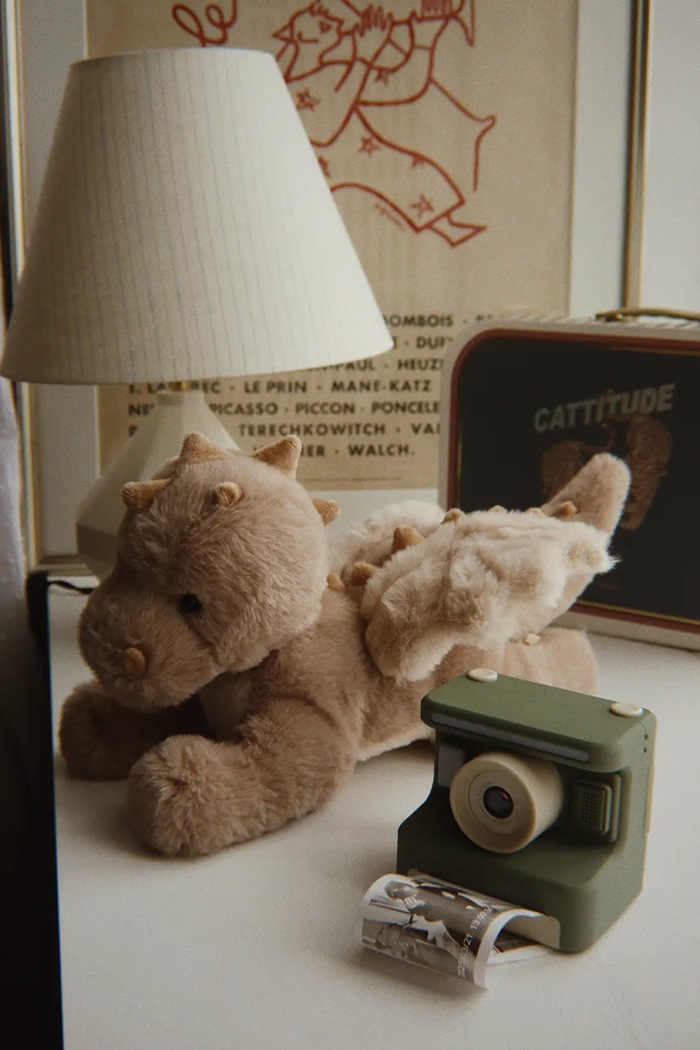 Konges Sløjd Zabawka pluszowa dziecięca TEDDY DRAGON KS106615.9BY2