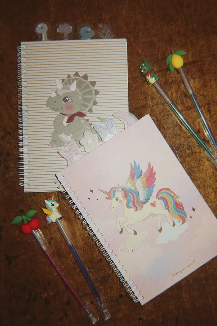 Konges Sløjd Zestaw piśmienniczy dziecięcy MY STATIONERY BOX KS106568.9BY2