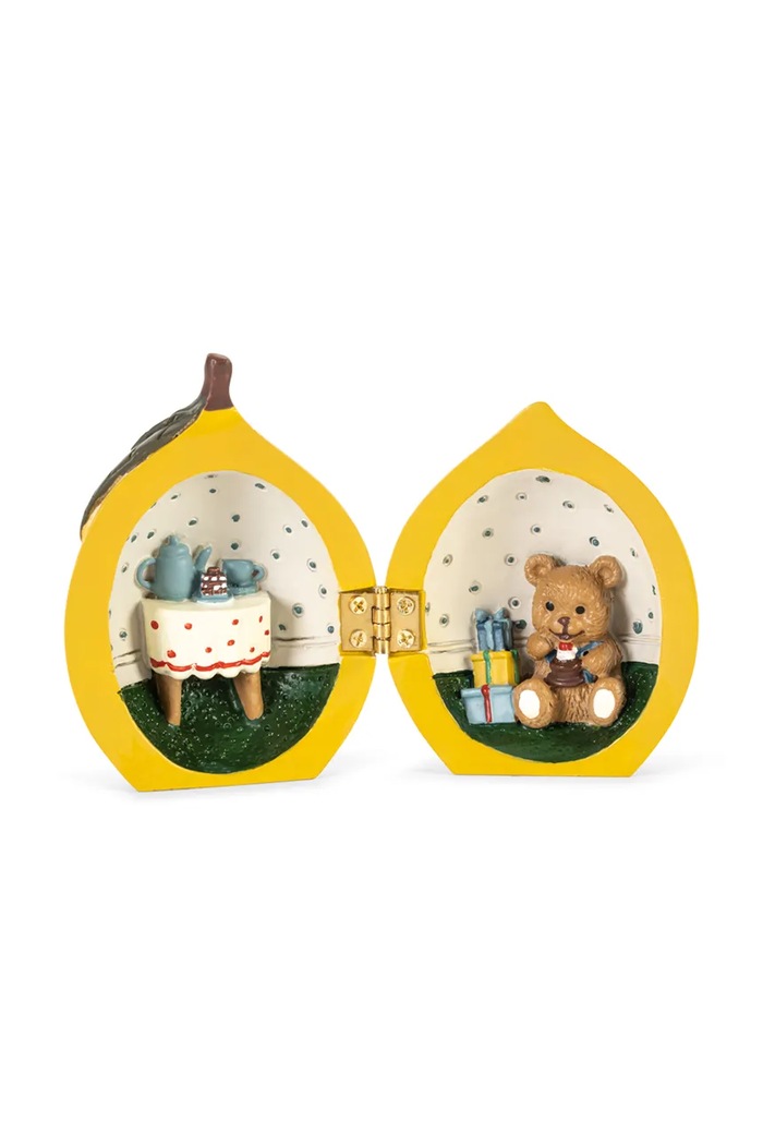 Konges Sløjd Zabawka dziecięca MINI LEMON SURPRISE HOUSE KS106557.9BY2 żółty AW26