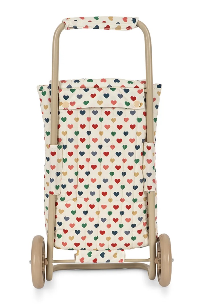 Chłopiec Konges Sløjd Wózek zabawkowy dziecięcy KIDS TROLLEY KS106510.9BY2 beżowy