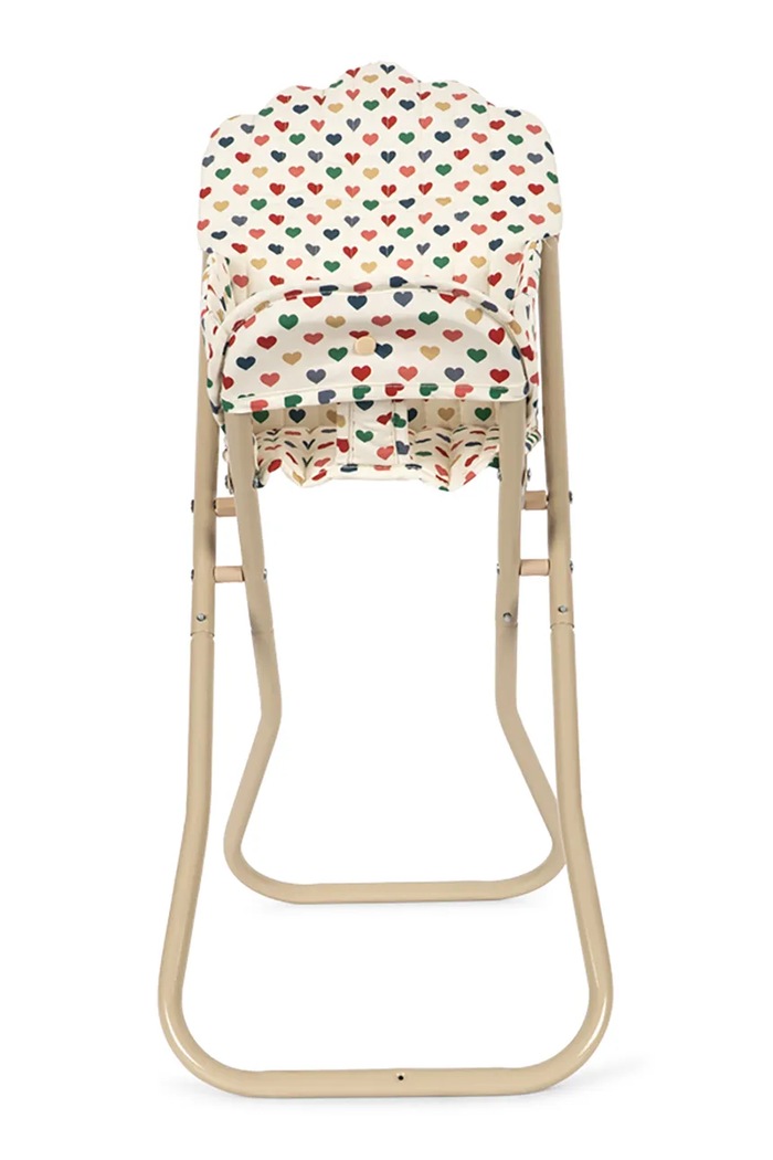 Konges Sløjd Krzesełko dla lalek dziecięce DOLL HIGH CHAIR KS106453.9BY2 beżowy AW26