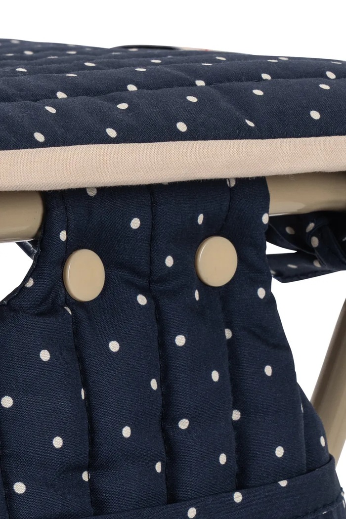 Przewijak dla lalek dziecięcy bawełniany DOLL CHANGING TABLE Konges Sløjd granatowy KS106451.9BY2