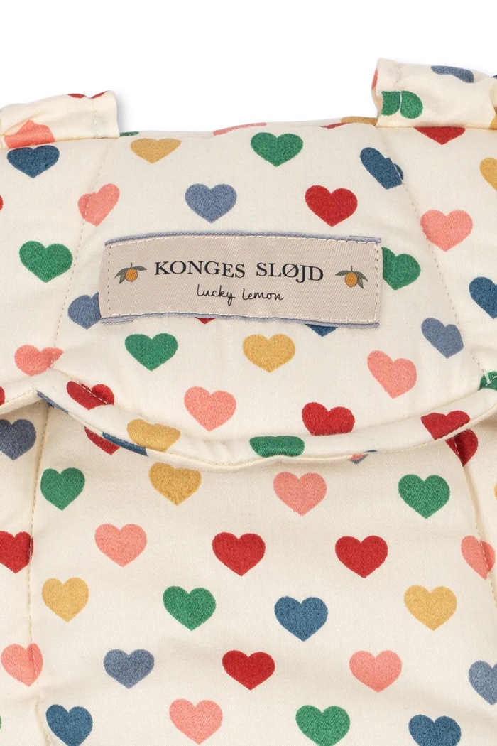 Chłopiec Konges Sløjd Nosidełko dla lalek dziecięce bawełniane DOLL CARRIER KS106450.9BY2 beżowy