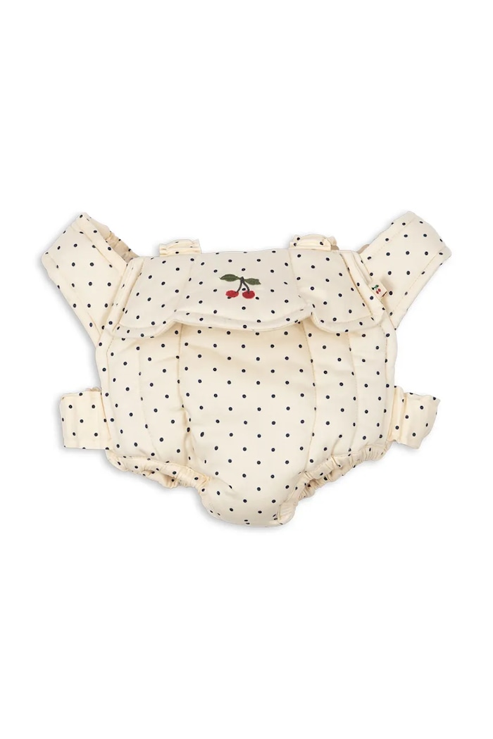 Konges Sløjd Nosidełko dla lalek dziecięce bawełniane DOLL CARRIER beżowy KS106450.9BY2