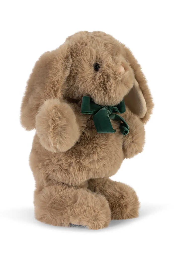 Konges Sløjd Zabawka pluszowa dziecięca DANCING & TALKING BUNNY TOY KS106441.9BY2 beżowy AW26