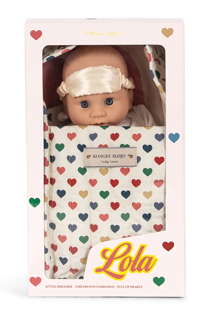Konges Sløjd Zestaw zabawek dziecięcy LOLA BABY DOLL SET KS106375.9BY2