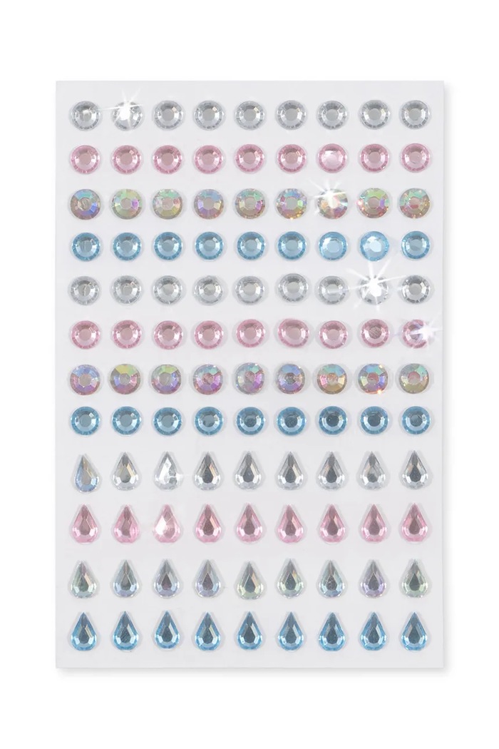 Zestaw naklejek i tatuaży dziecięcy JEWELLERY TATTOOS AND GEM STONES Konges Sløjd multicolor KS100933.9BY2