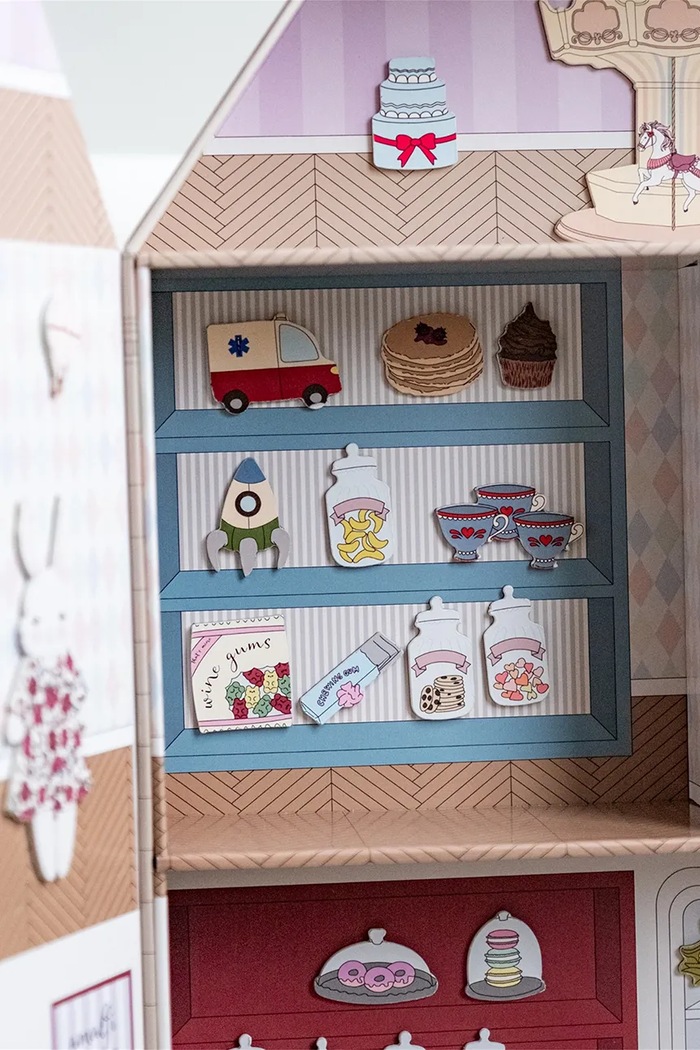 Chłopiec That's mine Domek z akcesoriami dziecięcy Rilo magnetic department store 264902 multicolor