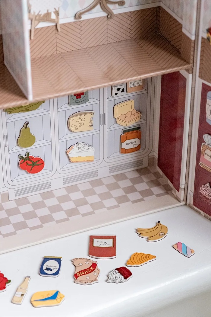 Domek z akcesoriami dziecięcy Rilo magnetic department store That's mine multicolor 264902