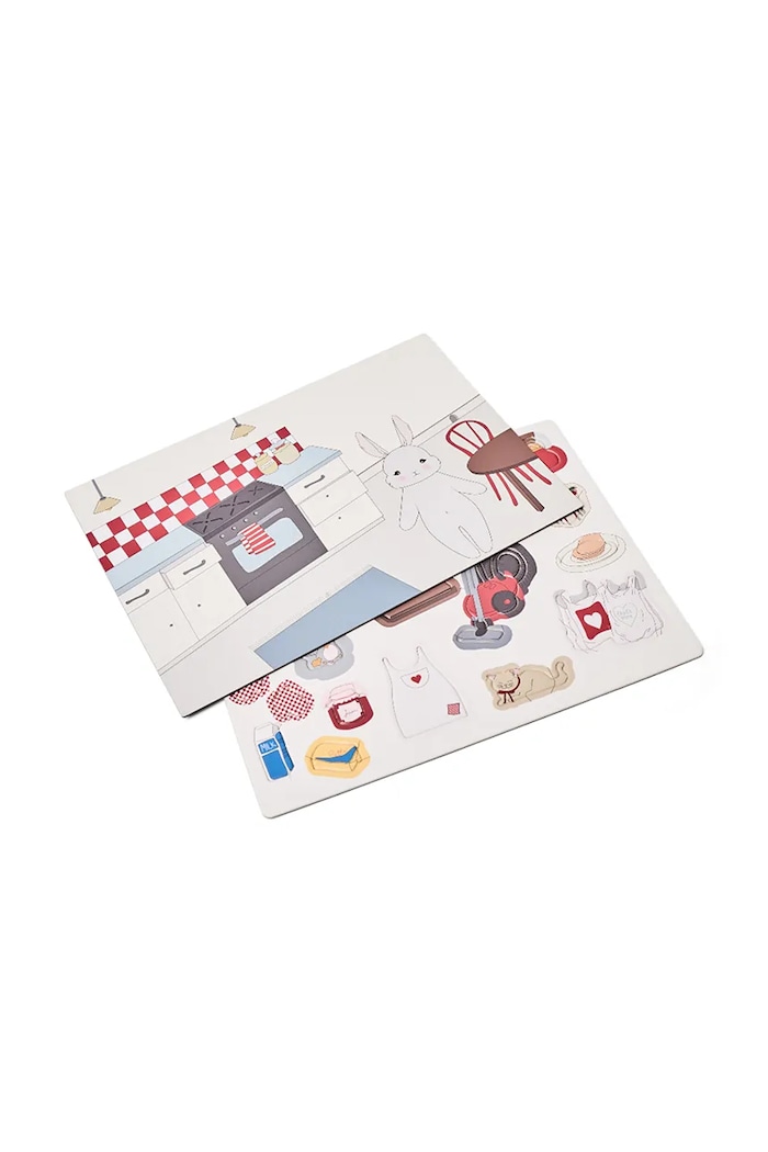 Zabawka dziecięca z łączonych materiałów Activity toys That's mine 180602 beżowy