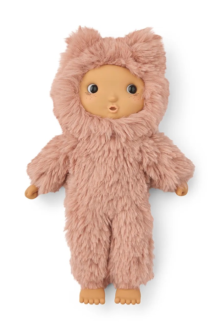 Liewood Punčka otroška Misa Cleo Mini Doll roza LW21698.9BY2