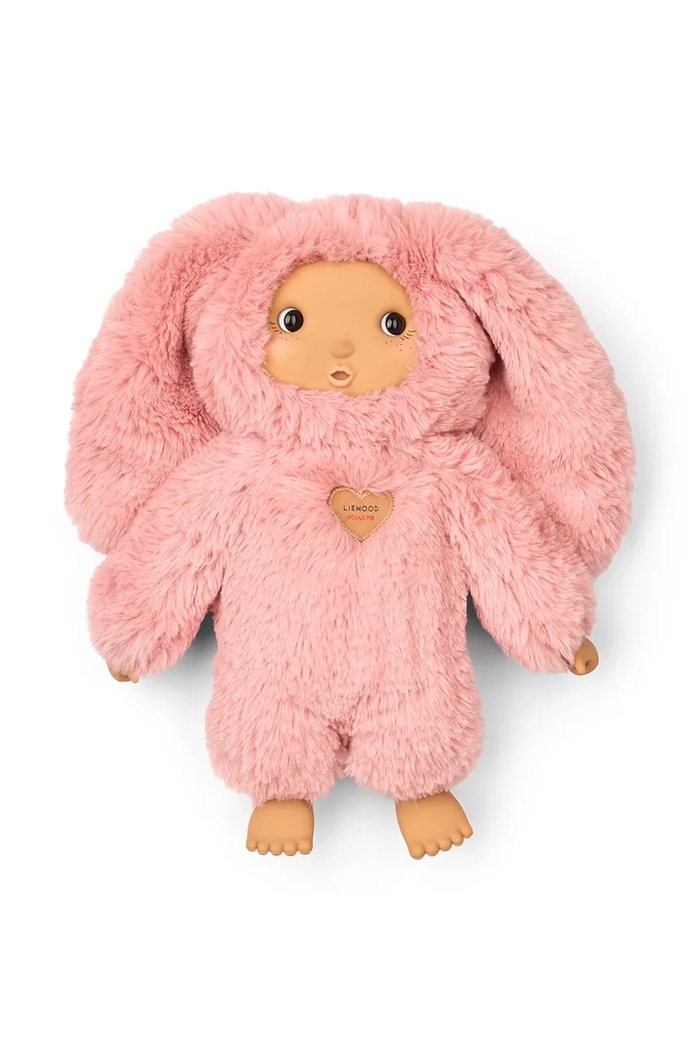Deklice Liewood Plišasta igrača otroška Miko Rosey Plush Doll LW21402.9BY2 roza