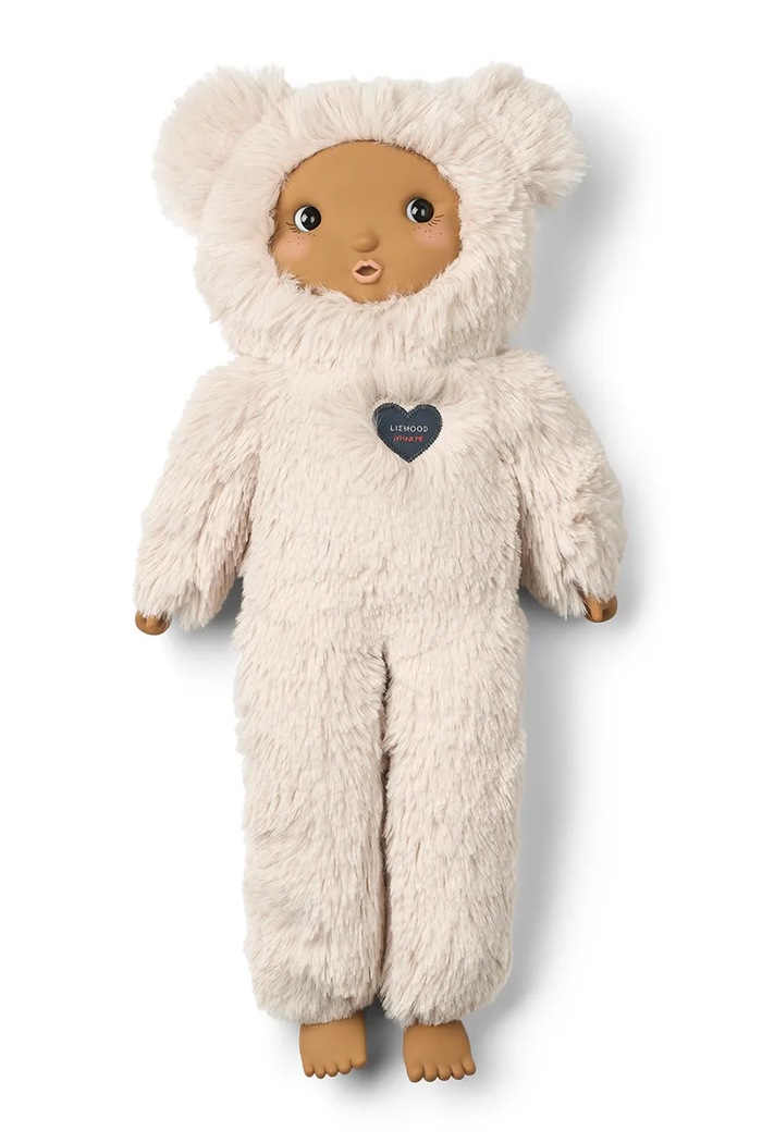 Liewood Plišasta igrača otroška Misa Phoebe Plush Doll LW21399.9BY2 bež AW26