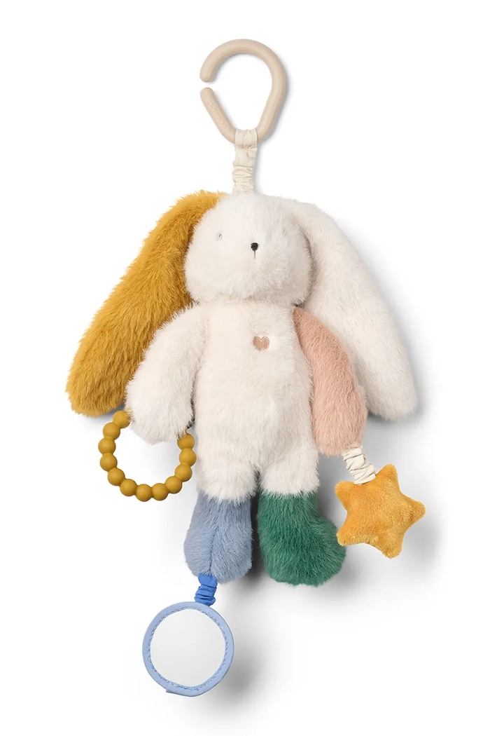 Chlapec Liewood Plyšová hračka detská Angelina Small Activity Toy Rabbit LW21394.9BY2 béžová