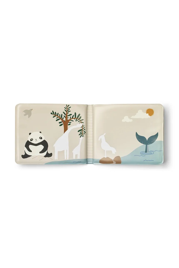 Liewood Knjižica otroška Waylon Classic Animal Magic Water Book LW21208.9BY2 bež AW26