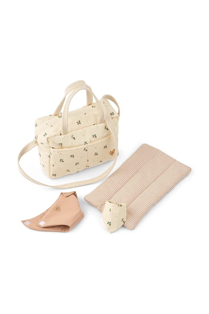 Liewood Sada bábik bavlnená Neoma Doll Nursery Kit ružová LW21087.9BY2