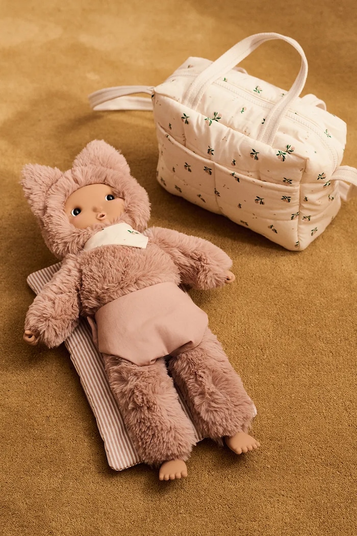 Liewood Sada bábik bavlnená Neoma Doll Nursery Kit LW21087.9BY2 ružová AW26