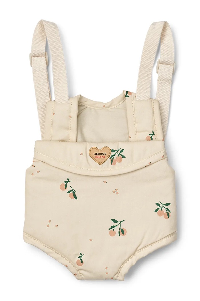 Liewood Nosilka za punčke otroška bombažna Eleanor Doll Carrier bež LW21084.9BY2