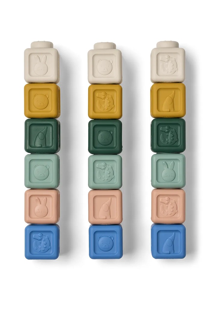 Liewood Sada hračiek detská Veda Multifunctional Building Blocks 18-pack LW21079.9BY2 viacfarebná AW26