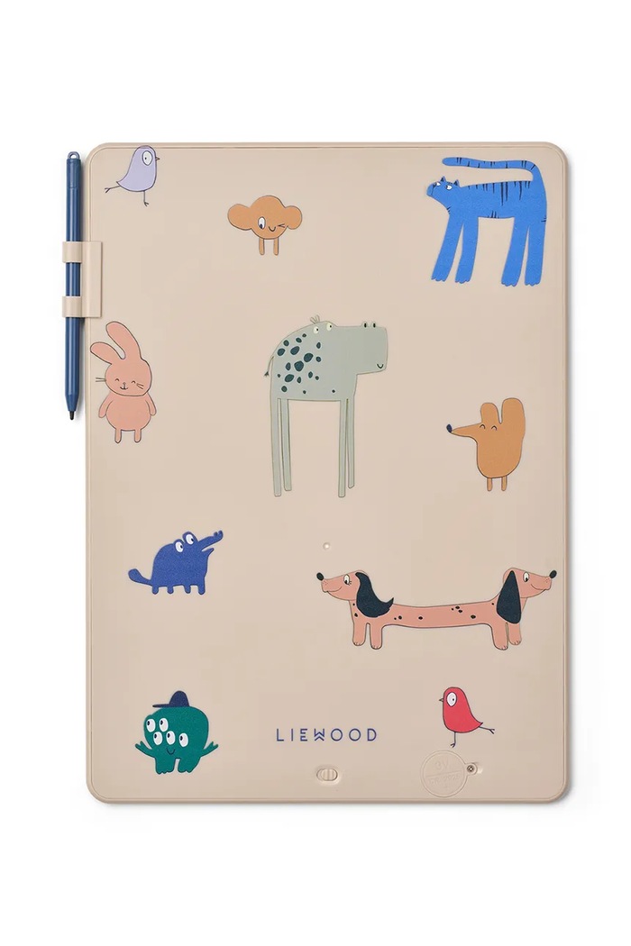 Dječaci Liewood Tabla za crtanje za djecu Zora Magic Drawing Board 13,5 inches LW20704.9BY2 bež