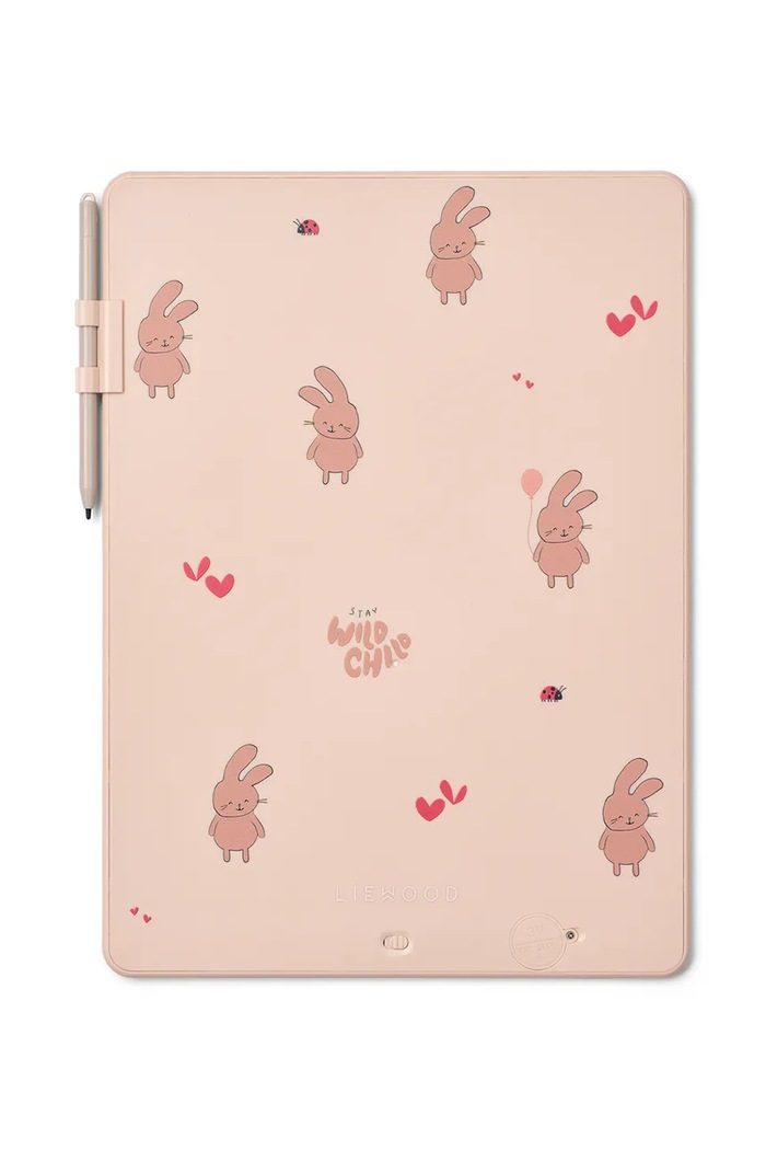 Dječaci Liewood Tabla za crtanje za djecu Zora Magic Drawing Board 13,5 inches LW20704.9BY2 roza