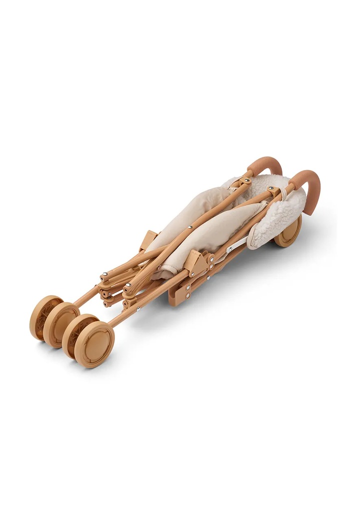 Chlapec Liewood Kočík pre bábiky Elsie Pile Doll Stroller LW20395.9BY2 béžová