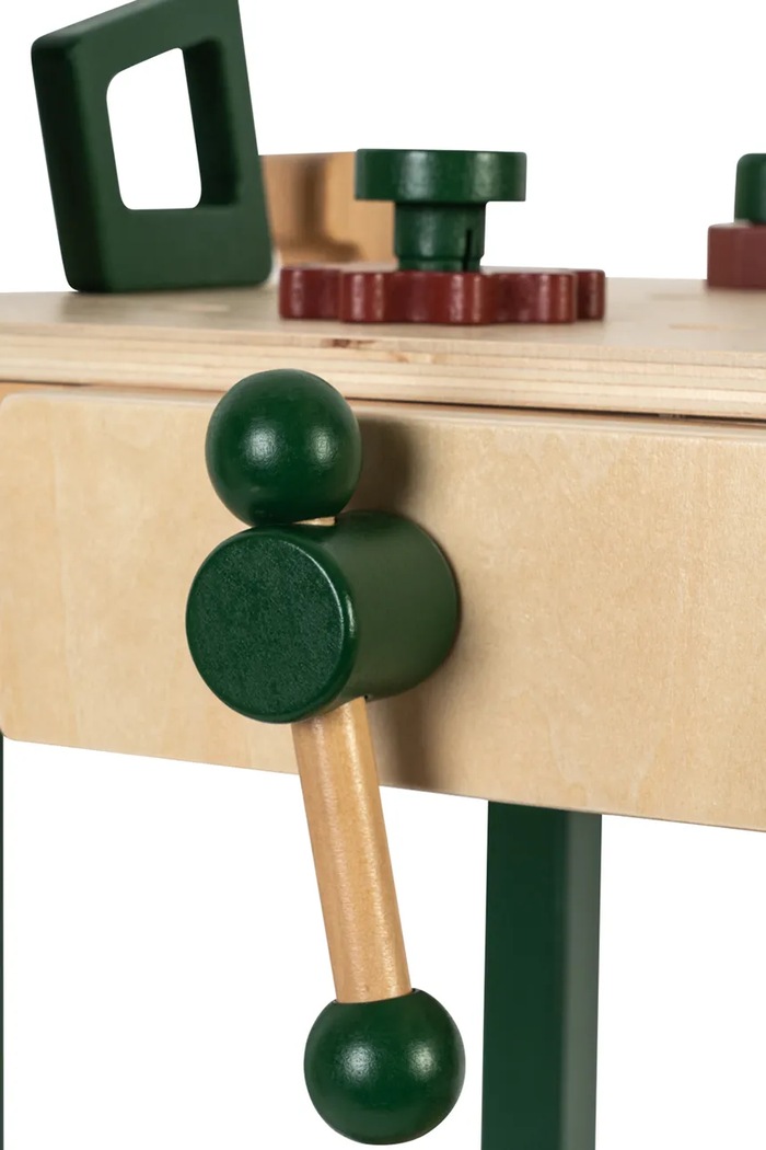 Lesena igrača otroška TOOL BENCH FSC Konges Sløjd KS106293.9BY2 bež
