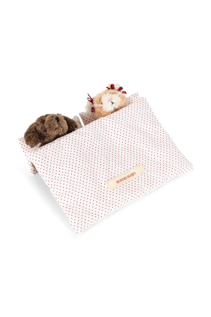 Deklice Konges Sløjd Plišasta igrača otroška TINY TEDDY BEST FRIENDS KS106291.9BY2 bež